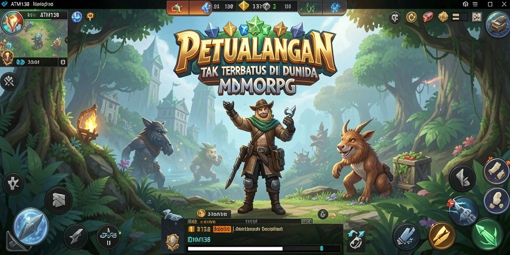 Tampilan menarik dari gameplay ATM138 yang penuh aksi.