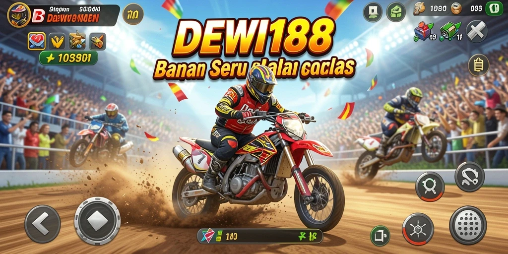 Tampilan gameplay DEWI188 yang mendebarkan dan penuh aksi.