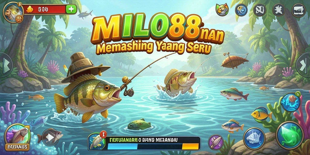 Gameplay Fishing yang menakjubkan di MILO88.