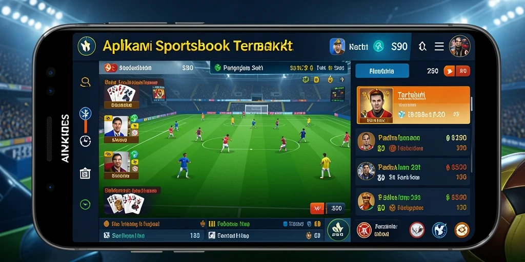 Screenshot utama S80 menampilkan antarmuka taruhan olahraga yang menarik.