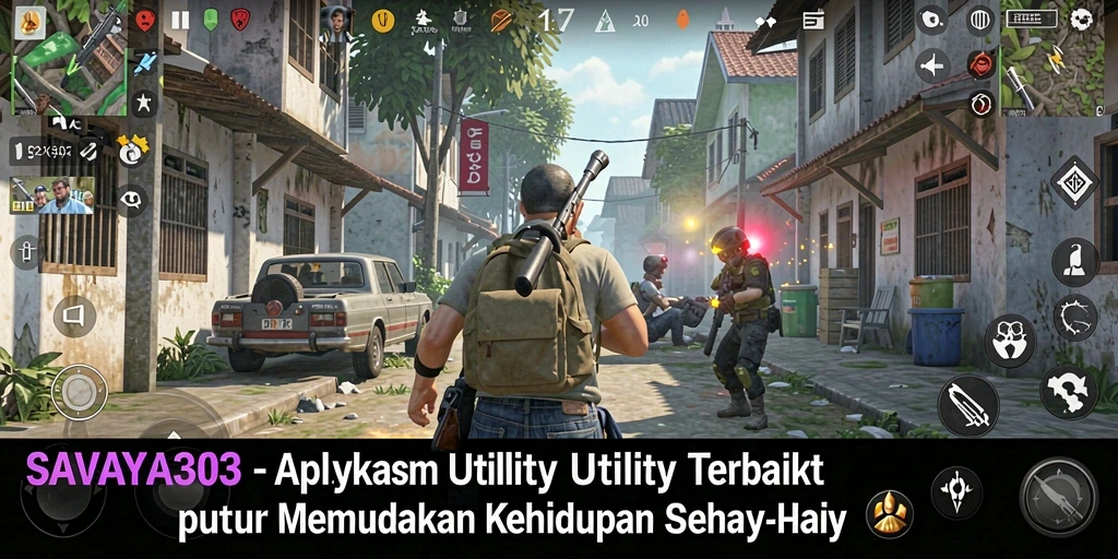 Tampilan utama SAVAYA303 dengan fitur-fitur utility yang memudahkan pengguna.